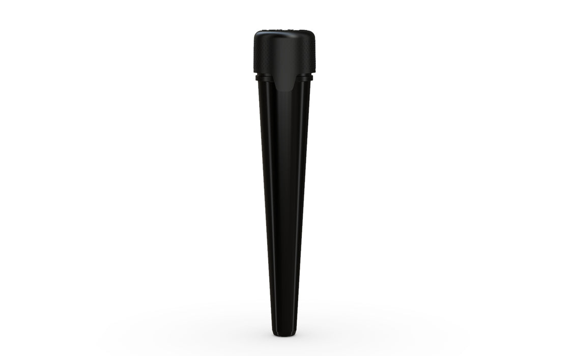 Aviator CR - Tube 113MM with Inner Seal & Tamper - Opaque Black with Opaque Black Lid