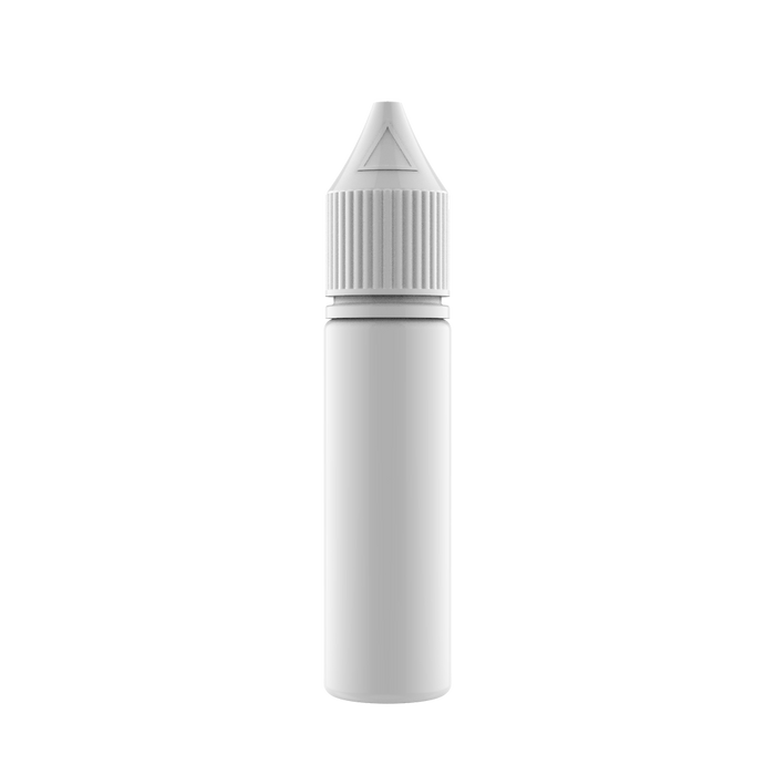 Chubby Gorilla - 20ML Unicorn Bottle - Solid White Bottle / White Cap - V3 - Copackr.com