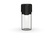 Chubby Gorilla - 30ML Stubby Aviator Bottle - Clear Natural Bottle / Opaque Black Cap - Copackr.com
