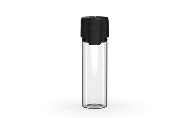 Chubby Gorilla - 50ML Aviator Bottle - Clear Natural Bottle / Opaque Black Cap - Copackr.com