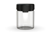 550CC/18.5FL.OZ/550ML Aviator CR - XL Container With Inner Seal & Tamper - Clear Natural With Opaque Black Lid - Copackr.com