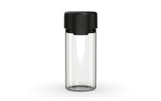 Chubby Gorilla - 100ML Aviator Bottle - Clear Natural Bottle / Opaque Black Cap - Copackr.com