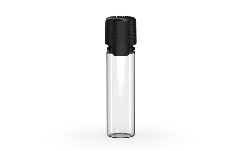 Chubby Gorilla - 20ML Aviator Bottle - Clear Natural Bottle / Opaque Black Cap - Copackr.com