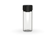 Chubby Gorilla - 120ML Aviator Bottle - Clear Natural Bottle / Opaque Black Cap - Copackr.com