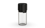 Chubby Gorilla - 30ML Stubby Aviator Bottle - Clear Natural Bottle / Opaque Black Cap - Copackr.com