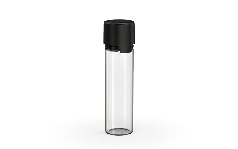 Chubby Gorilla - 60ML Aviator Bottle - Clear Natural Bottle / Opaque Black Cap - Copackr.com