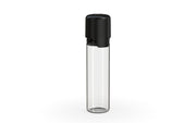 Chubby Gorilla - 20ML Aviator Bottle - Clear Natural Bottle / Opaque Black Cap - Copackr.com