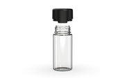 Chubby Gorilla - 100ML Aviator Bottle - Clear Natural Bottle / Opaque Black Cap - Copackr.com