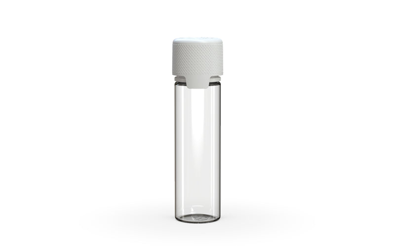 Chubby Gorilla - 60ML Aviator Bottle - Clear Natural Bottle / Opaque White Cap - Copackr.com
