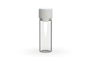 Chubby Gorilla - 50ML Aviator Bottle - Clear Natural Bottle / Opaque White Cap - Copackr.com
