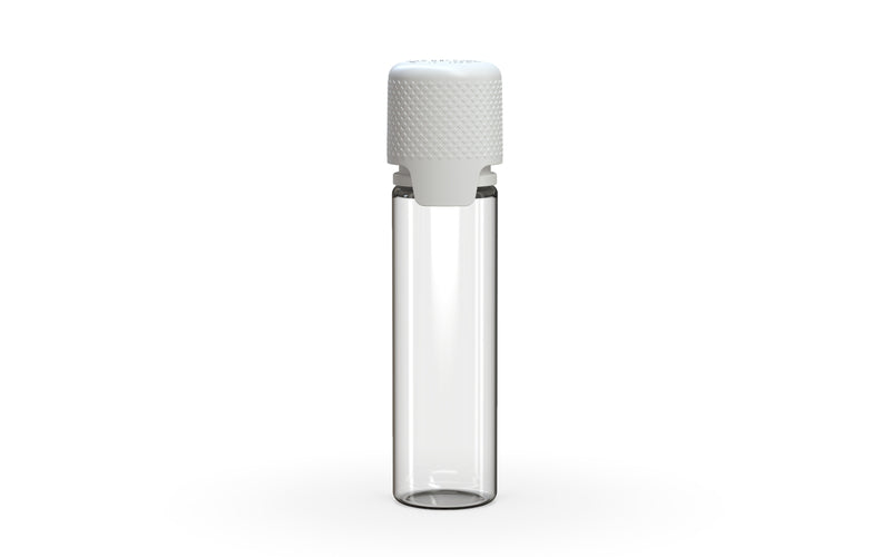 Chubby Gorilla - 20ML Aviator Bottle - Clear Natural Bottle / Opaque White Cap - Copackr.com