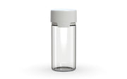 Chubby Gorilla - 100ML Aviator Bottle - Clear Natural Bottle / Opaque White Cap - Copackr.com