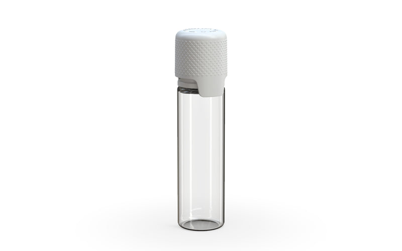 Chubby Gorilla - 20ML Aviator Bottle - Clear Natural Bottle / Opaque White Cap - Copackr.com