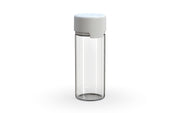 Chubby Gorilla - 120ML Aviator Bottle - Clear Natural Bottle / Opaque White Cap - Copackr.com