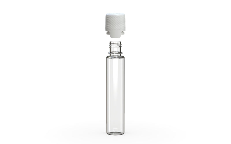 Chubby Gorilla - 30ML Aviator Bottle - Clear Natural Bottle / Opaque White Cap - Copackr.com