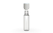 Chubby Gorilla - 20ML Aviator Bottle - Clear Natural Bottle / Opaque White Cap - Copackr.com