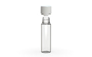 Chubby Gorilla - 60ML Aviator Bottle - Clear Natural Bottle / Opaque White Cap - Copackr.com