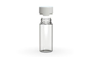 Chubby Gorilla - 120ML Aviator Bottle - Clear Natural Bottle / Opaque White Cap - Copackr.com
