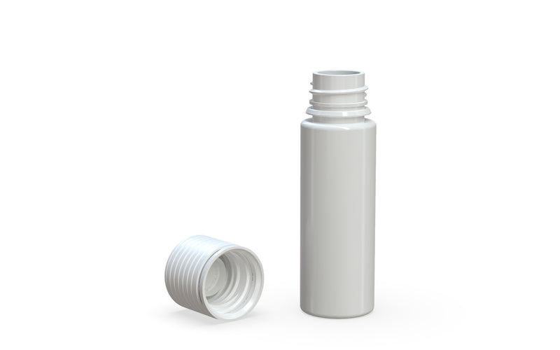 Chubby Gorilla Spiral CR 50ml Bottle - Opaque White with Opaque White Cap