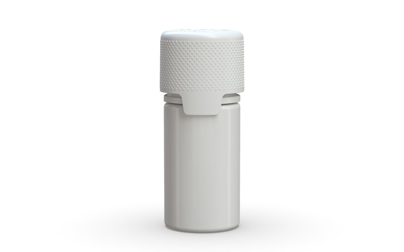 Chubby Gorilla - 30ML Stubby Aviator Bottle - Opaque White Bottle / Opaque White Cap - Copackr.com
