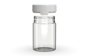 650CC/21.5FL.OZ/650ML Aviator CR - XL Container With Inner Seal & Tamper - Clear Natural With Opaque White Lid - Copackr.com