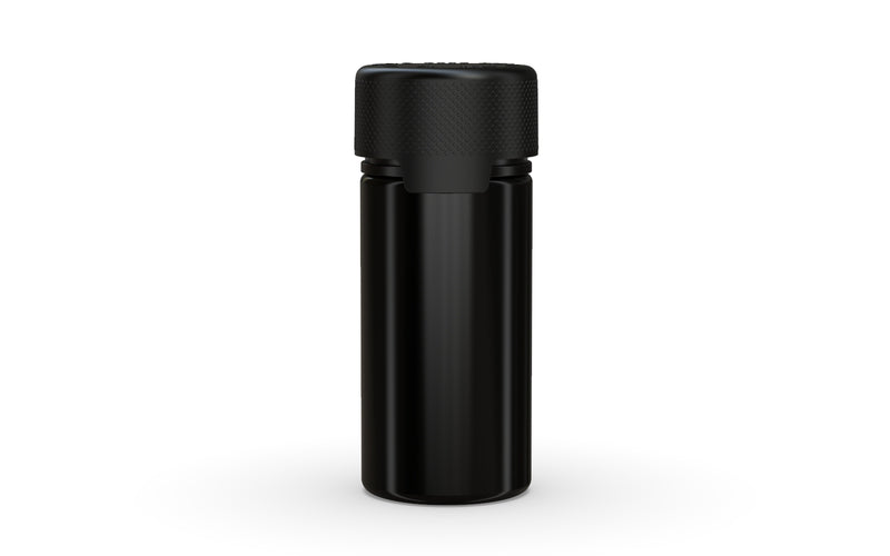 Chubby Gorilla - 100ML Aviator Bottle - Opaque Black Bottle / Opaque Black Cap - Copackr.com