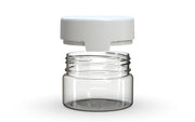 220CC/7.5FL.OZ/220ML Aviator CR - XL Container With Inner Seal & Tamper - Clear Natural With Opaque White Lid - Copackr.com