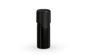 Aviator 10ML Bottle With Inner Seal & Tamper Evident Breakoff Band - Opaque Black Bottle / Opaque Black Cap - Copackr.com