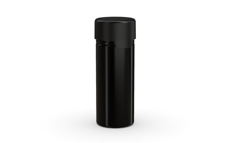 Chubby Gorilla - 120ML Aviator Bottle - Opaque Black Bottle / Opaque Black Cap - Copackr.com