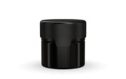 60CC/2FL.OZ/60ML Aviator CR - Container With Inner Seal & Tamper - Opaque Black With Opaque Black Lid - Copackr.com