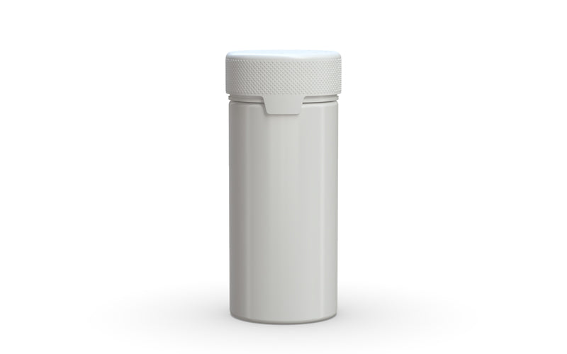 240CC/8FL.OZ/240ML Aviator CR - Container With Inner Seal & Tamper - Opaque White With Opaque White Lid - Copackr.com