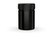 650CC/21.5FL.OZ/650ML Aviator CR - XL Container With Inner Seal & Tamper - Opaque Black With Opaque Black Lid - Copackr.com