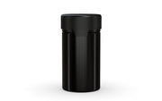 150CC/5FL.OZ/150ML Aviator CR - Container With Inner Seal & Tamper - Opaque Black With Opaque Black Lid - Copackr.com