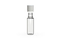 Chubby Gorilla Spiral CR 16.5ML unicorn bottle, clear natural bottle with opaque white child-resistant cap, cap detail