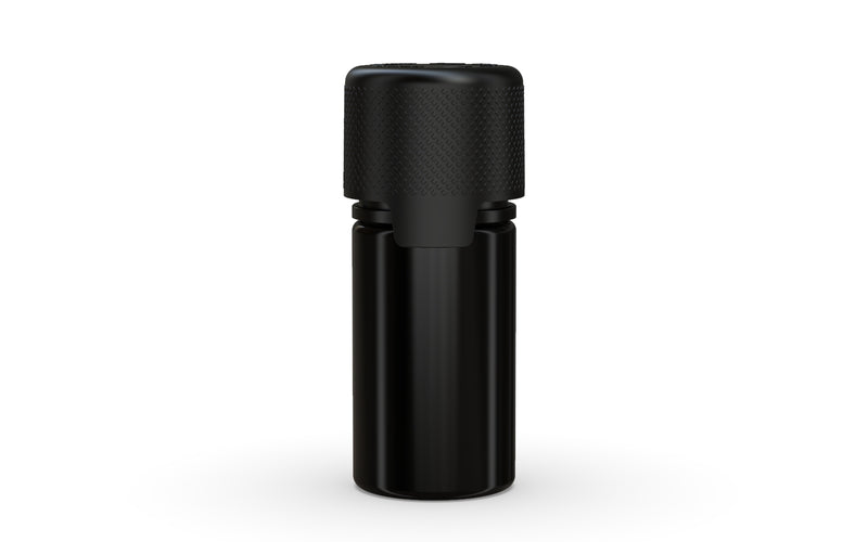 Chubby Gorilla - 30ML Stubby Aviator Bottle - Opaque Black Bottle / Opaque Black Cap - Copackr.com