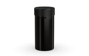 180CC/6FL.OZ/180ML Aviator CR - Container With Inner Seal & Tamper - Opaque Black With Opaque Black Lid - Copackr.com