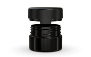 220CC/7.5FL.OZ/220ML Aviator CR - XL Container With Inner Seal & Tamper - Opaque Black With Opaque Black Lid - Copackr.com