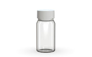 Chubby Gorilla Aviator Shot Bottle 60ml Mini - Clear bottle & White Cap - Copackr.com