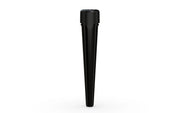 Aviator CR - Tube 113MM with Inner Seal & Tamper - Opaque Black with Opaque Black Lid - Copackr.com