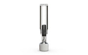 510 Cartridge Aviator CR Container Flat Top - Clear Natural With Opaque White Lid - Copackr.com