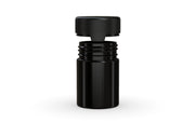 120CC/4FL.OZ/120ML Aviator CR - Container With Inner Seal & Tamper - Opaque Black With Opaque Black Lid - Copackr.com
