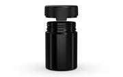 650CC/21.5FL.OZ/650ML Aviator CR - XL Container With Inner Seal & Tamper - Opaque Black With Opaque Black Lid - Copackr.com