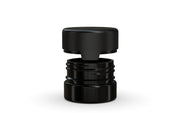 30CC/1FL.OZ/30ML Aviator CR - Container With Inner Seal & Tamper - Opaque Black With Opaque Black Lid - Copackr.com