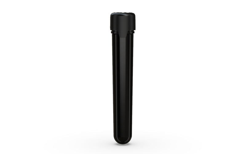 Aviator CR - Tube 120MM with Inner Seal & Tamper - Opaque Black with Opaque Black Lid - Copackr.com