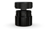 300CC/10FL.OZ/300ML Aviator CR - XL Container With Inner Seal & Tamper - Opaque Black With Opaque Black Lid - Copackr.com