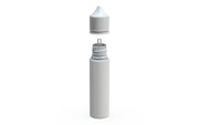 Chubby Gorilla - 60ML Unicorn Bottle - White Bottle / White Cap - V3 - With Reducer Tip - Copackr.com