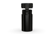 150CC/5FL.OZ/150ML Aviator CR - Container With Inner Seal & Tamper - Opaque Black With Opaque Black Lid - Copackr.com