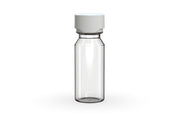 Chubby Gorilla Aviator Shot Bottle 60ml - Clear bottle & White Cap - Copackr.com