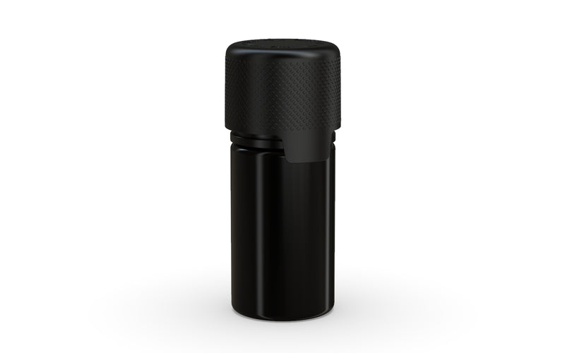 Chubby Gorilla - 30ML Stubby Aviator Bottle - Opaque Black Bottle / Opaque Black Cap - Copackr.com