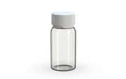Chubby Gorilla Aviator Shot Bottle 60ml Mini - Clear bottle & White Cap - Copackr.com